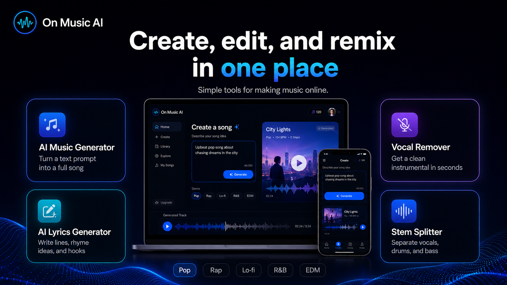 On Music AI gallery image