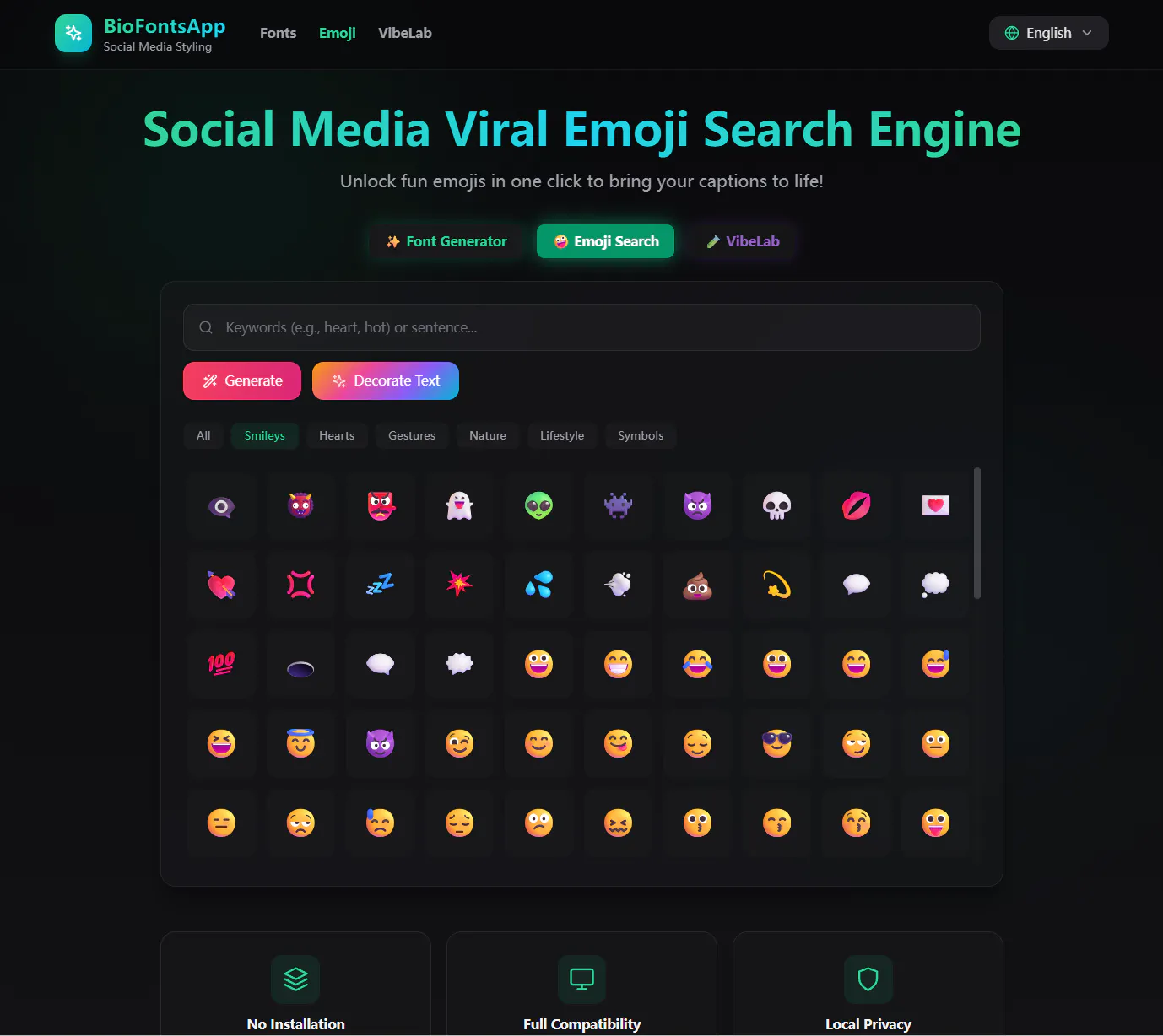 BioFontsApp - Aesthetic Fonts gallery image