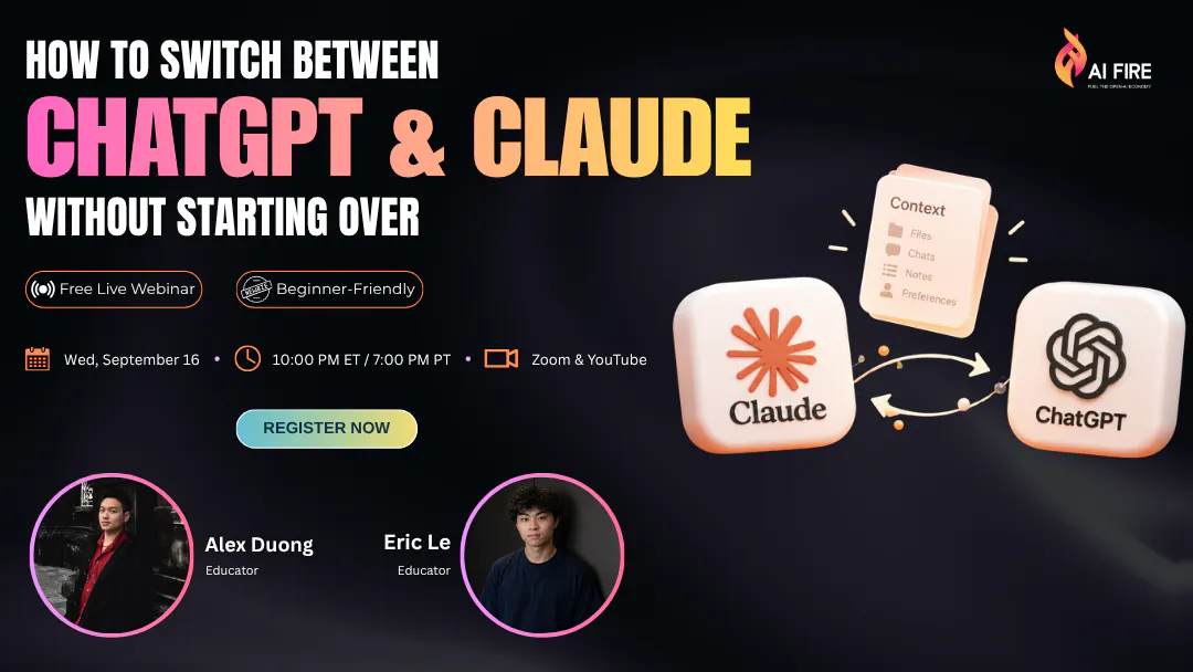 ChatGPT and Claude Context Transfer