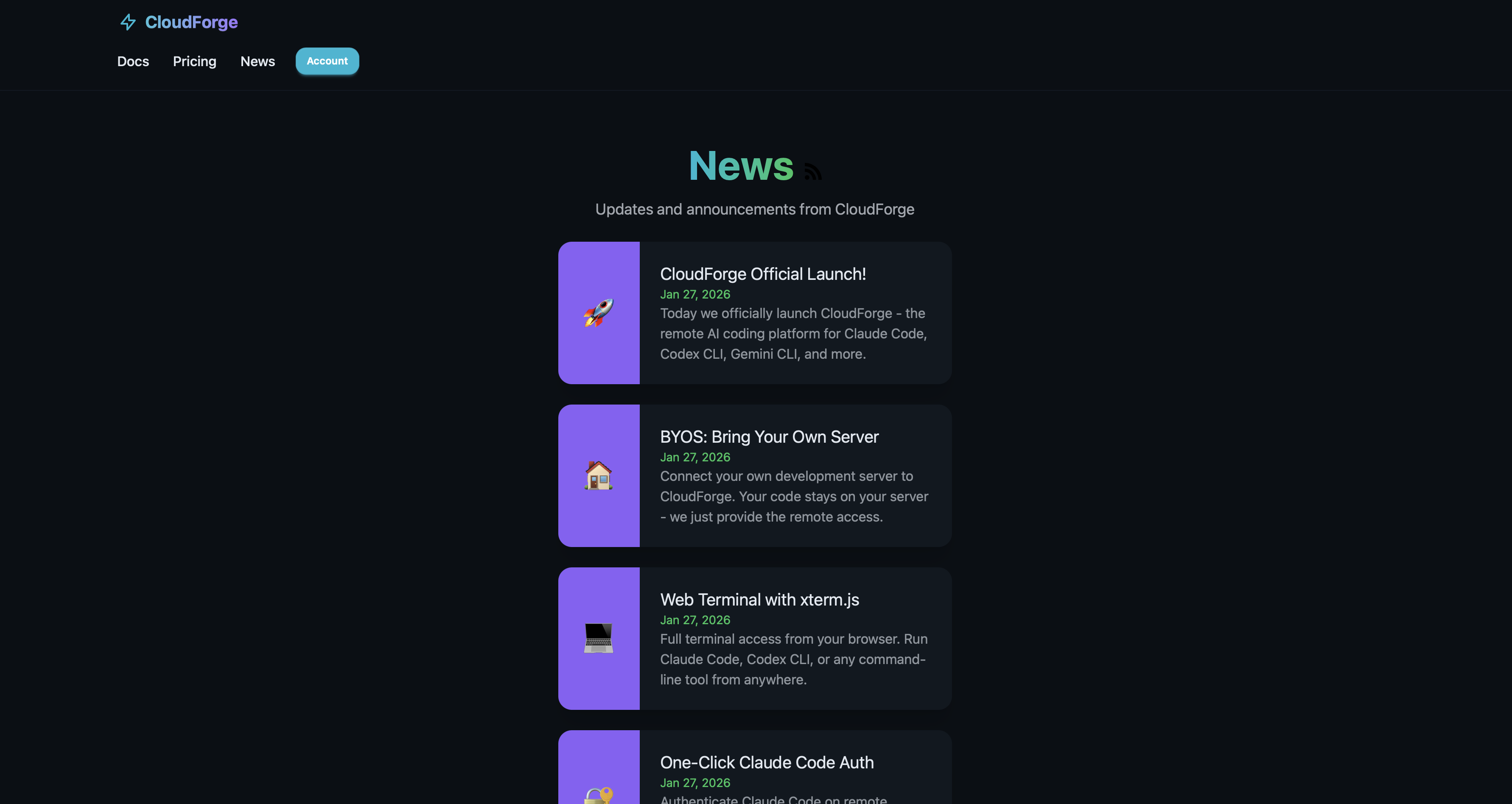 CloudForge gallery image