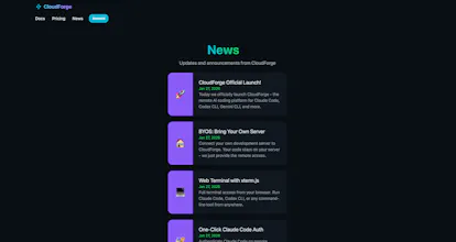 CloudForge gallery image