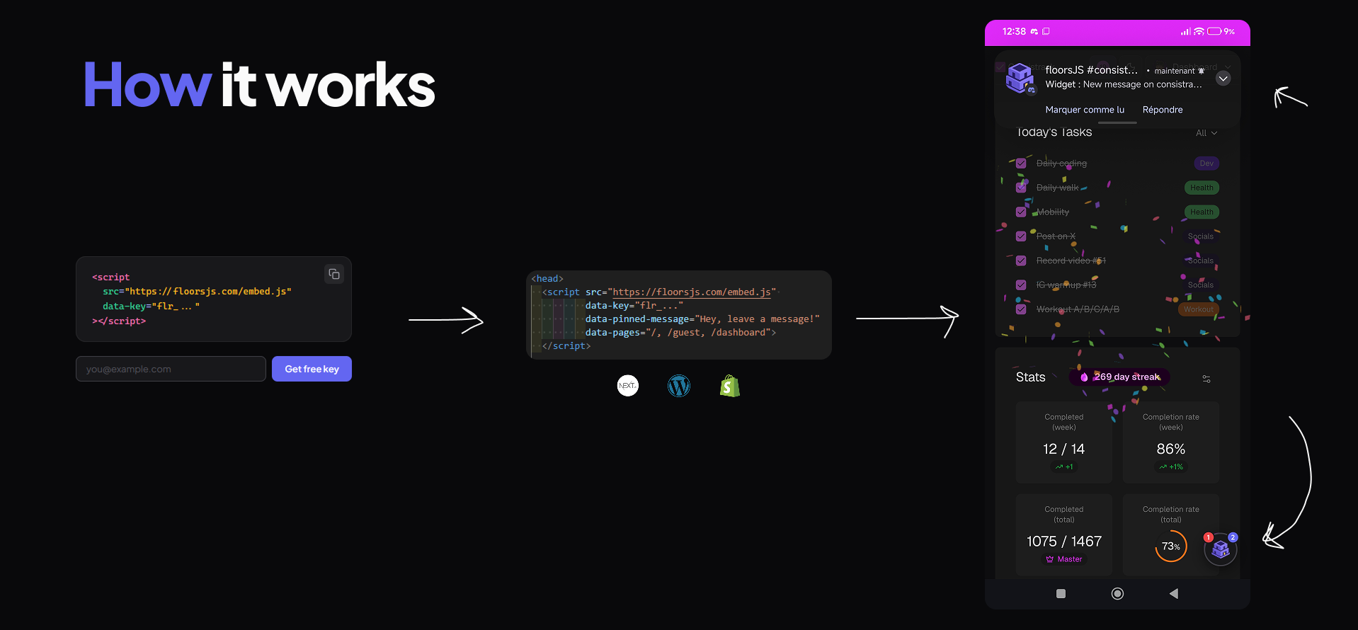 floors.js - Screenshot 4 showing product features and functionality