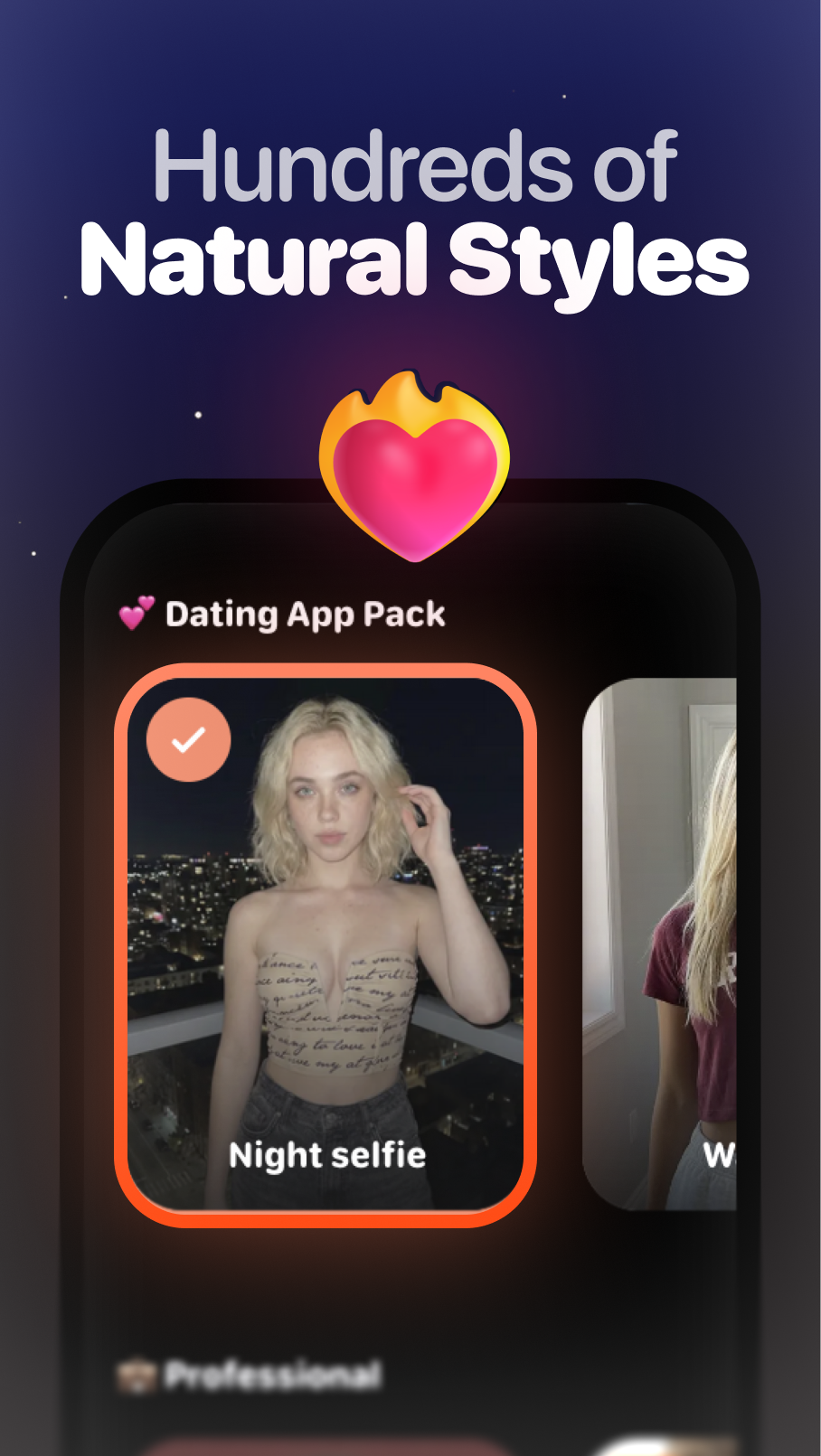 Selfio - Simple AI Profile Maker - Screenshot 5 showing product features and functionality