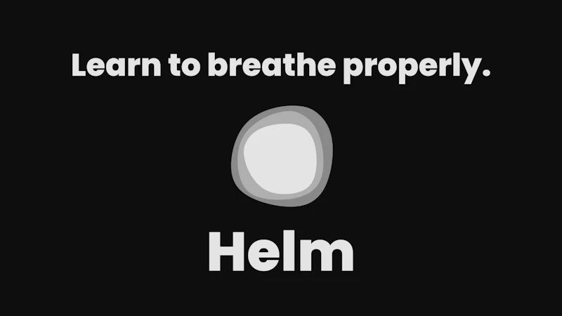Helm: Breathwork Exercices App screenshot 1