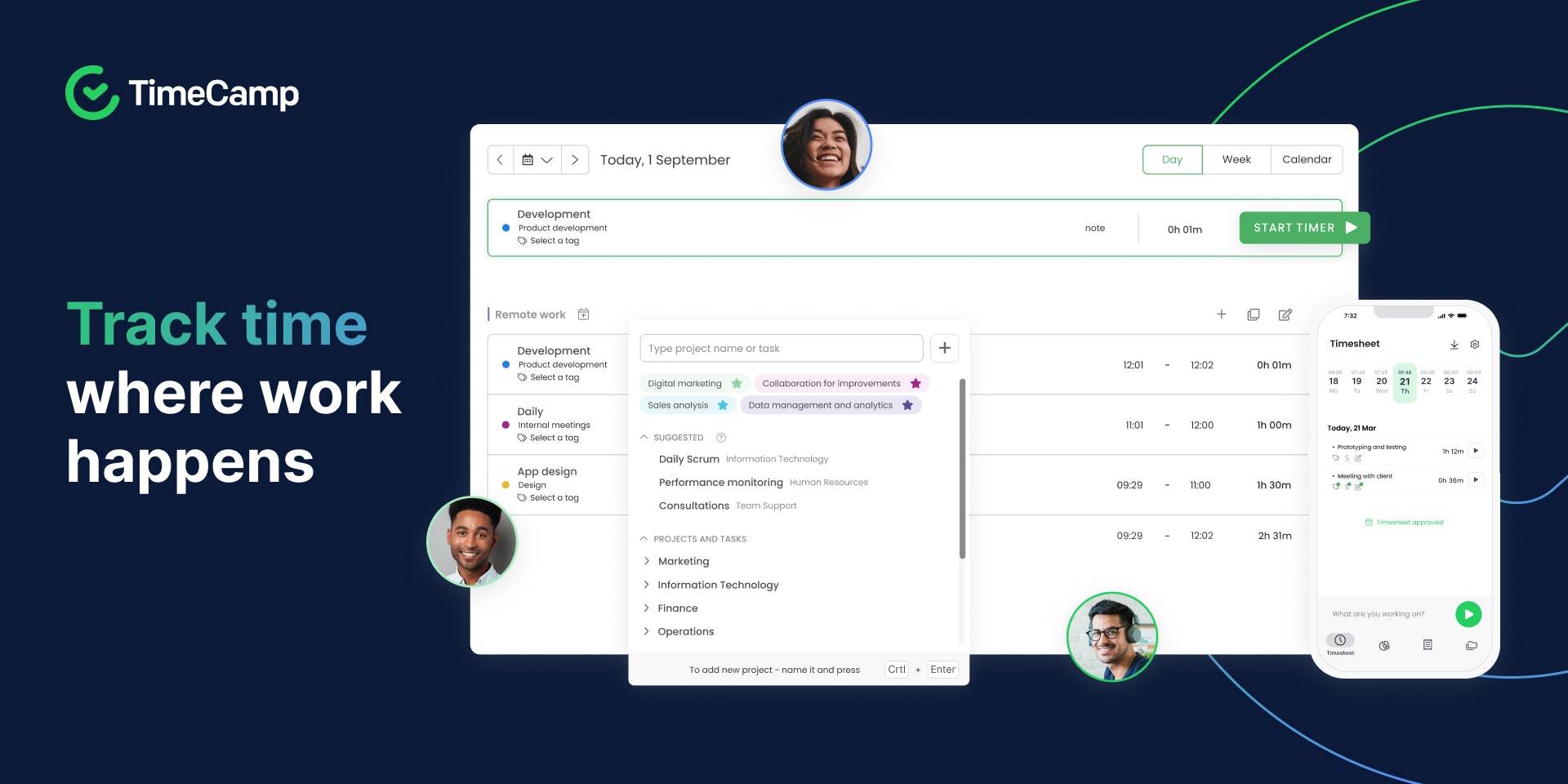 TimeCamp gallery image