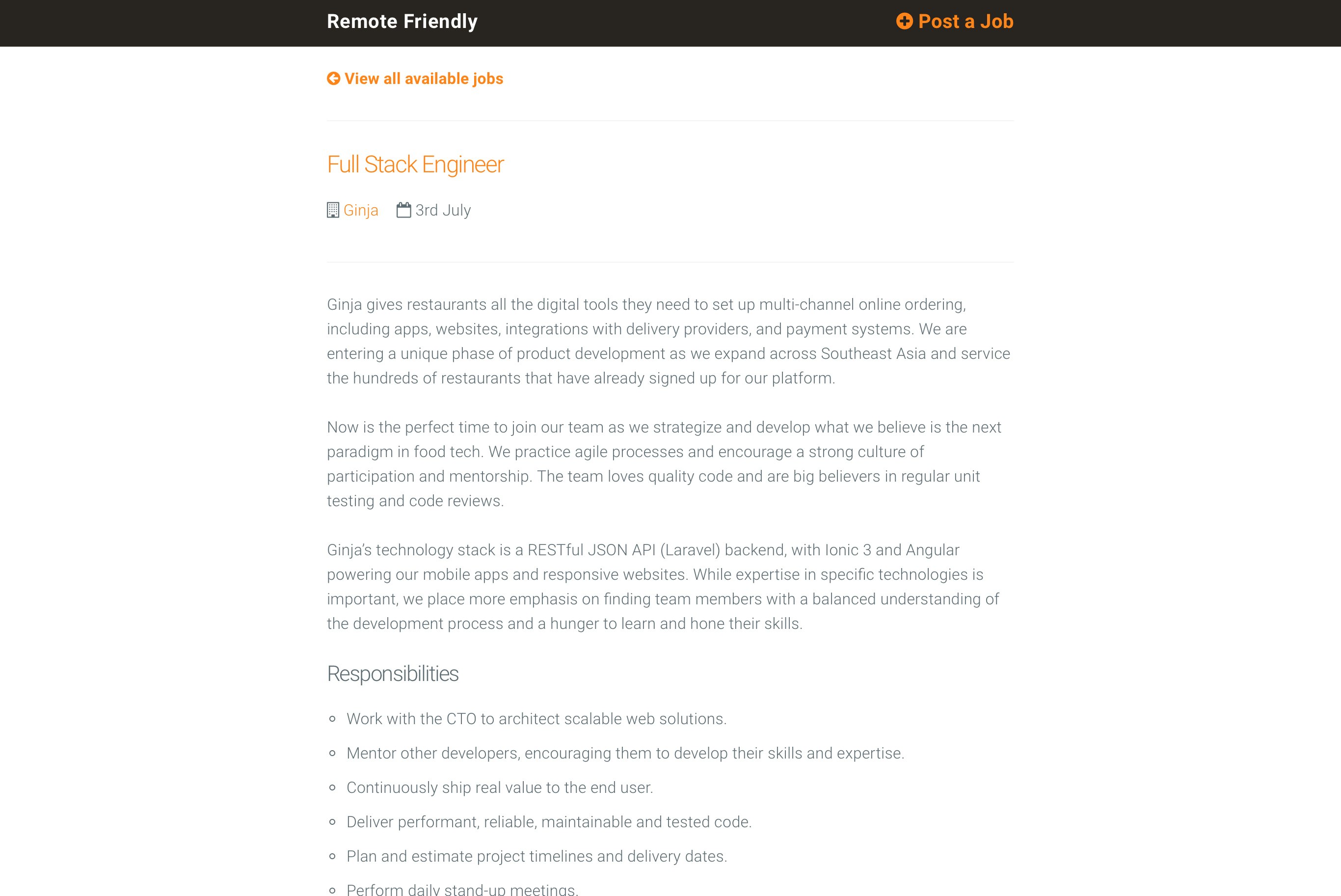 Remote Friendly gallery image