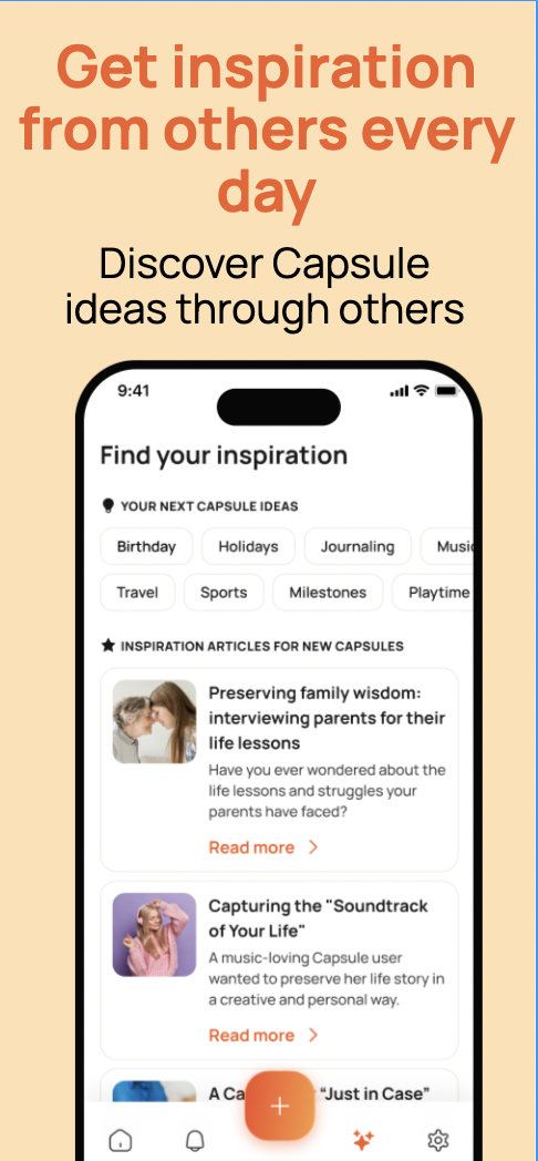 Capsule - capturing meaningful memories gallery image