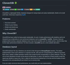 cloverDB gallery image