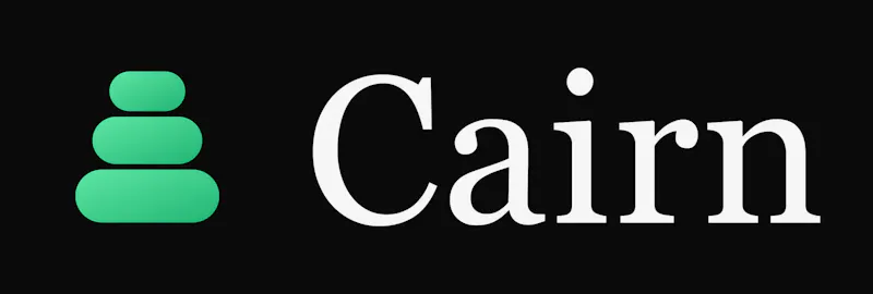 Join the waitlist · Cairn screenshot 1