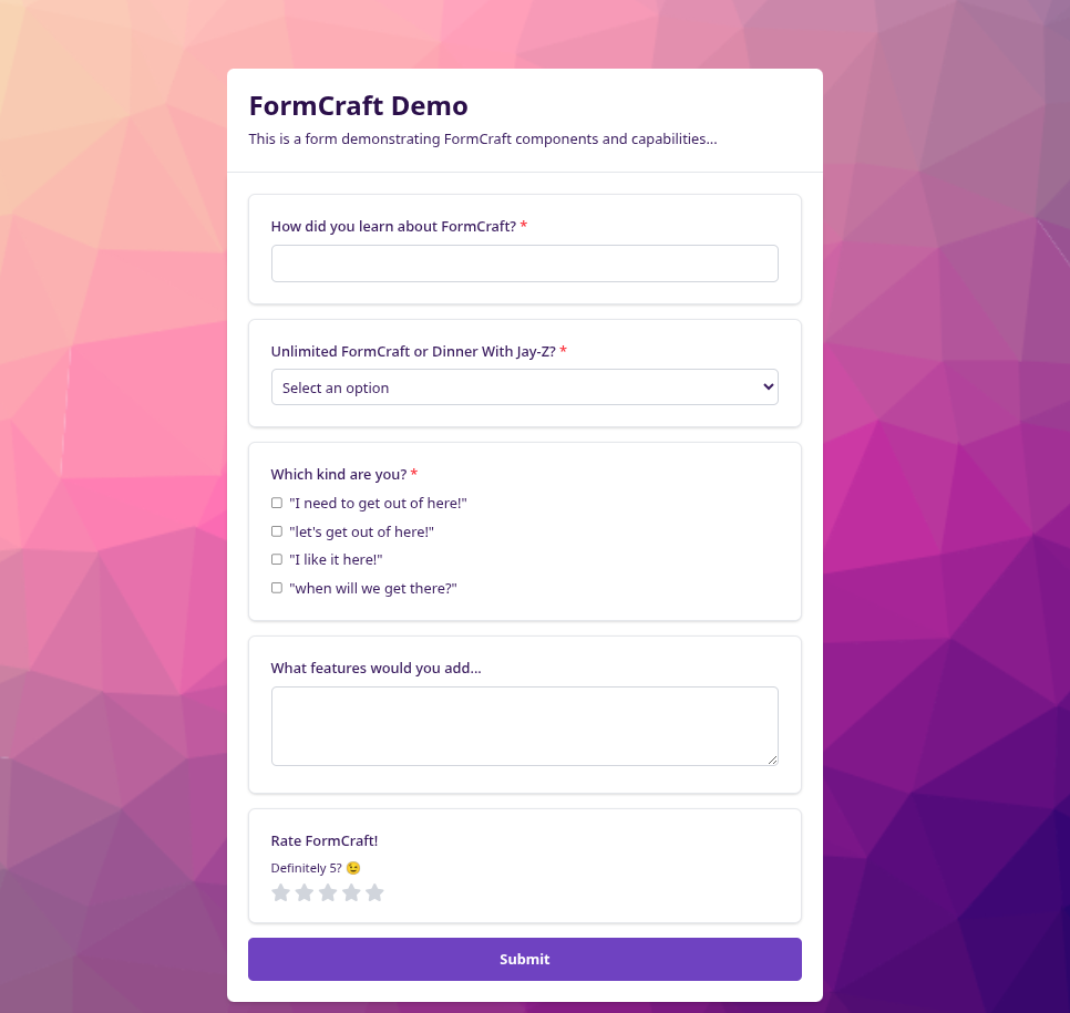 FormCraft gallery image