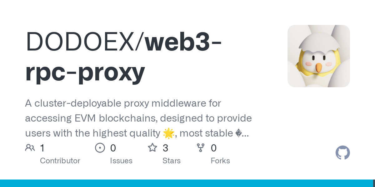 web3-rpc-proxy - A cluster-deployable EVM blockchains rpc proxy middleware media 1