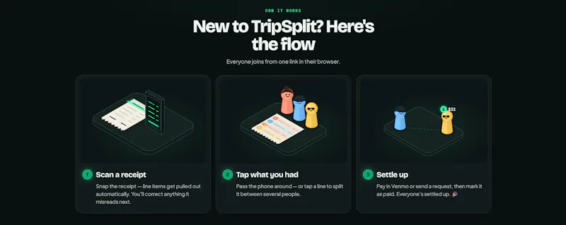 TripSplit screenshot 2
