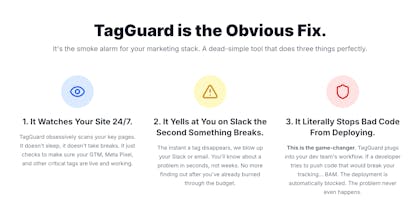 TagGuard - Google Tag Manager Trigger gallery image