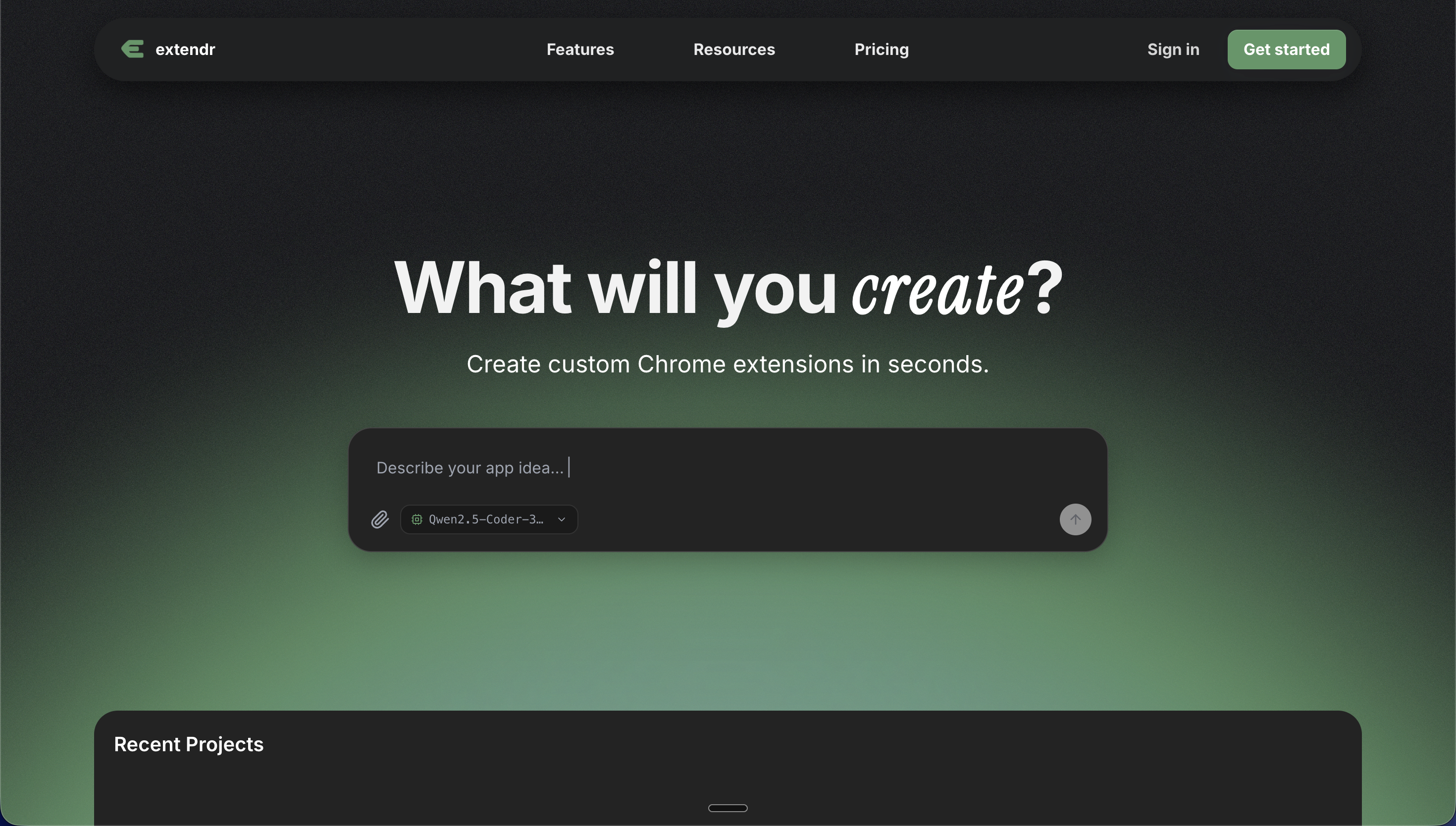 Extendr gallery image