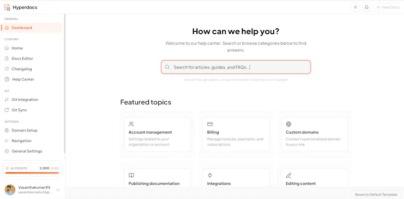 Hyperdocs screenshot 1