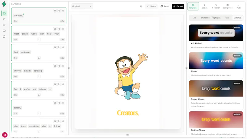 Supercaptions screenshot 6