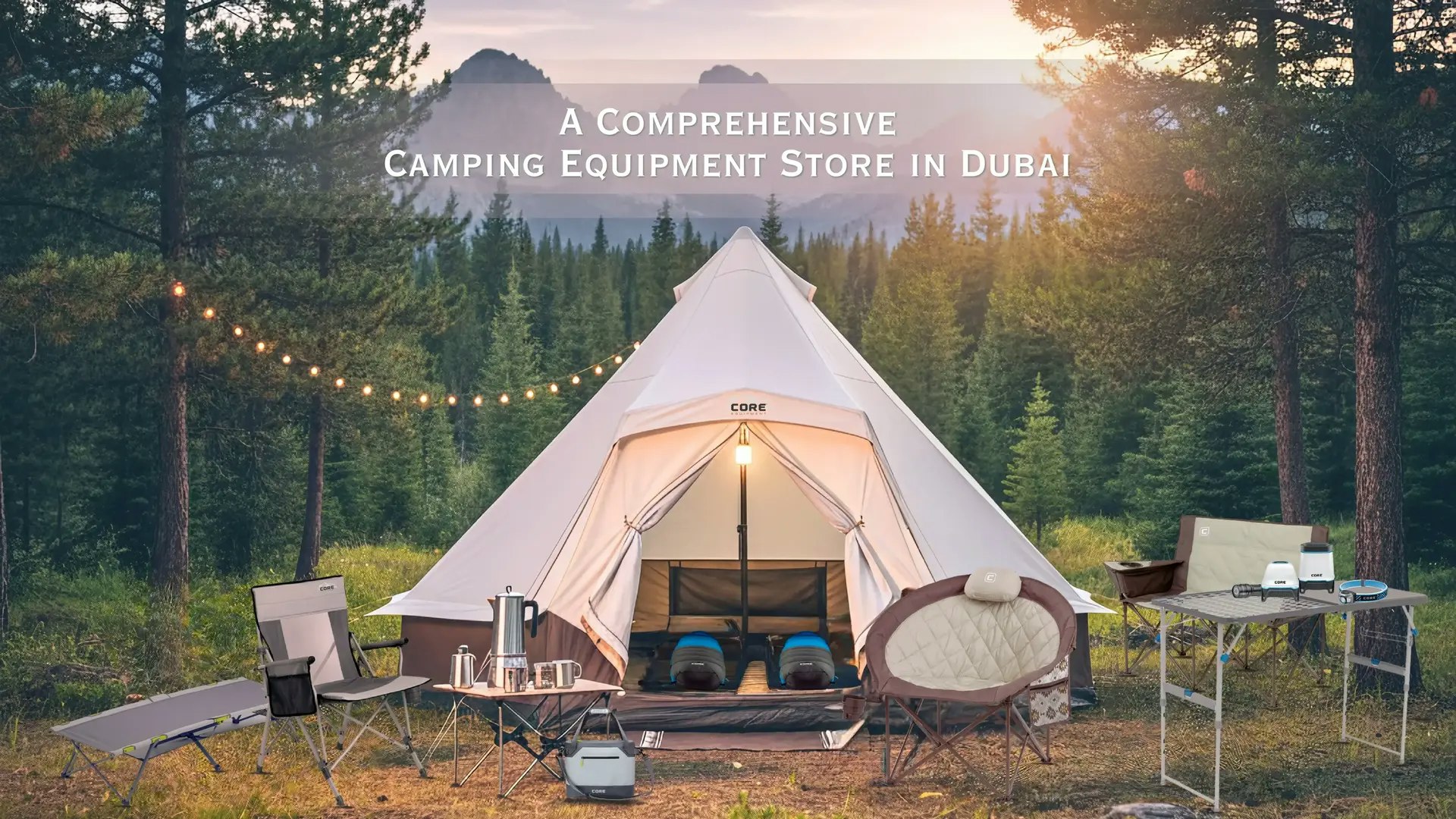 outdoorlife.ae - Main product screenshot demonstrating key features and user interface