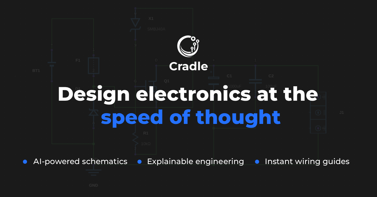 Cradle: AI for PCB Design gallery image