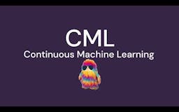 CML - CI/CD for Machine Learning media 1