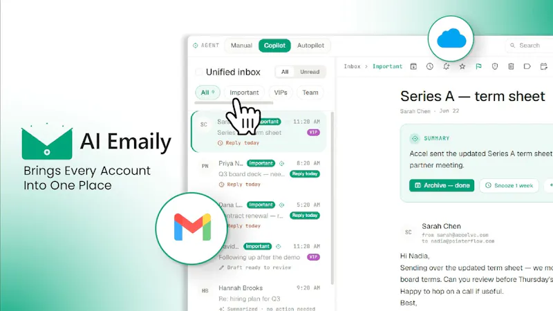 AI Emaily screenshot 1 (video preview)