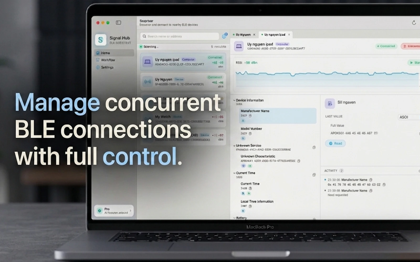 Signal Hub screenshot 2