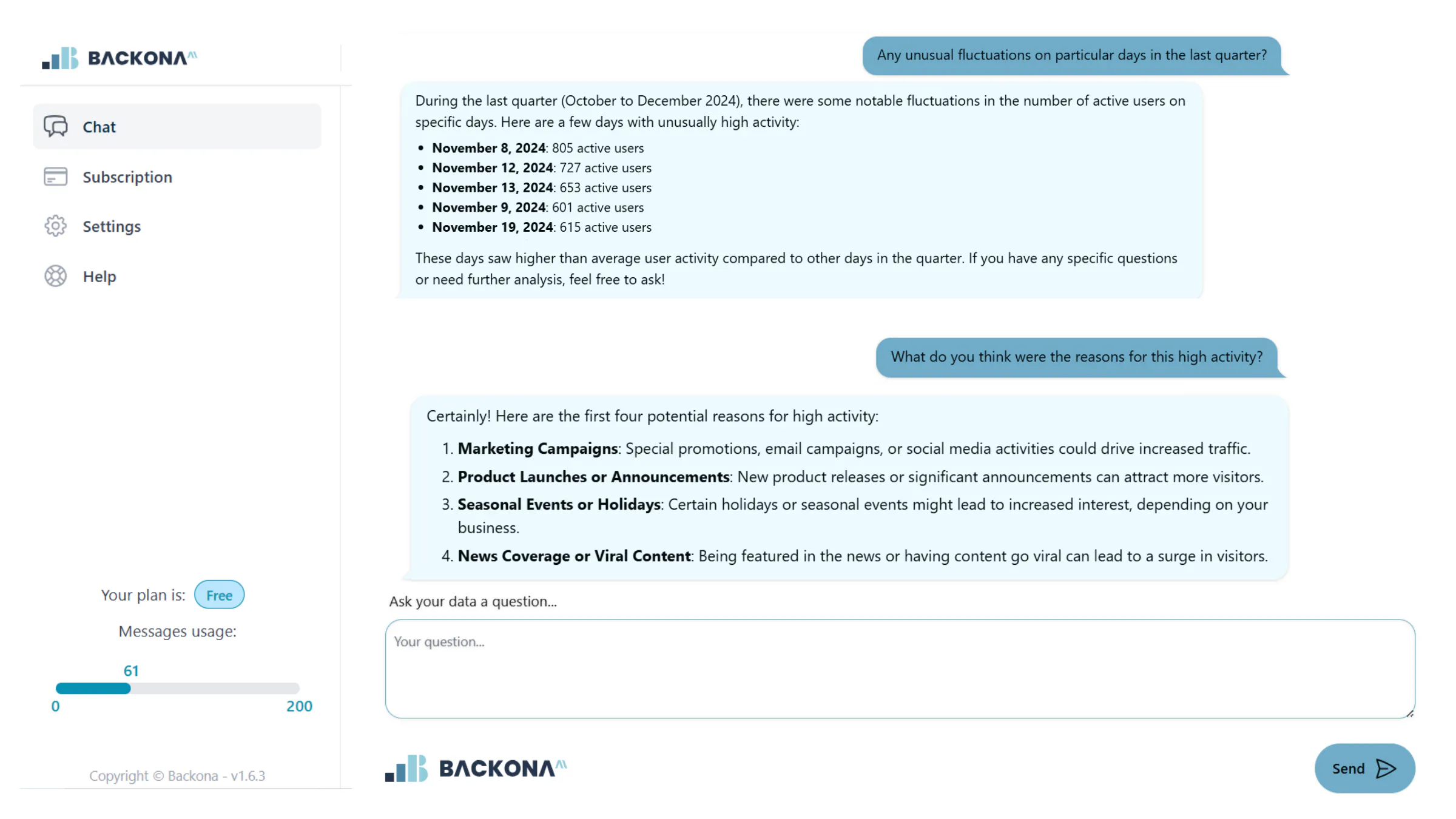 Backona AI gallery image