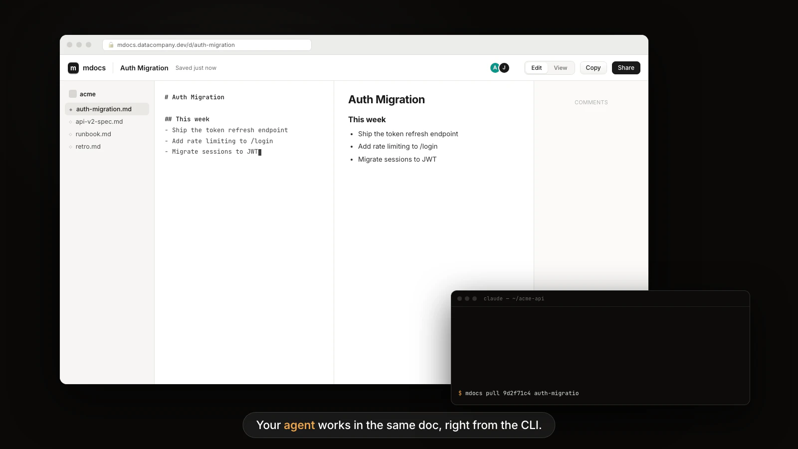 mdocs by the data company screenshot 2
