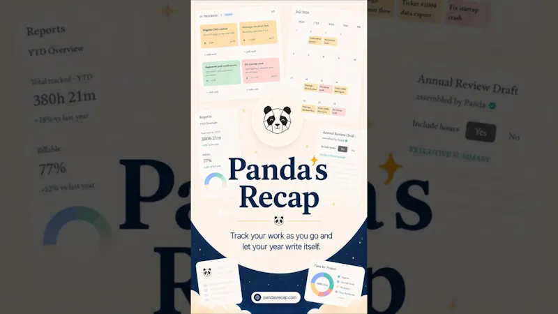 Panda's Recap screenshot 1 (video preview)