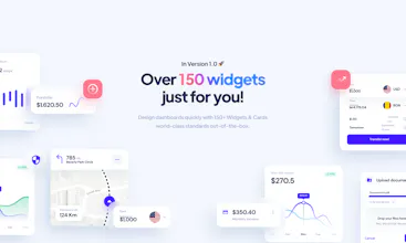 Venus - Dashboard Builder PRO for Figma gallery image