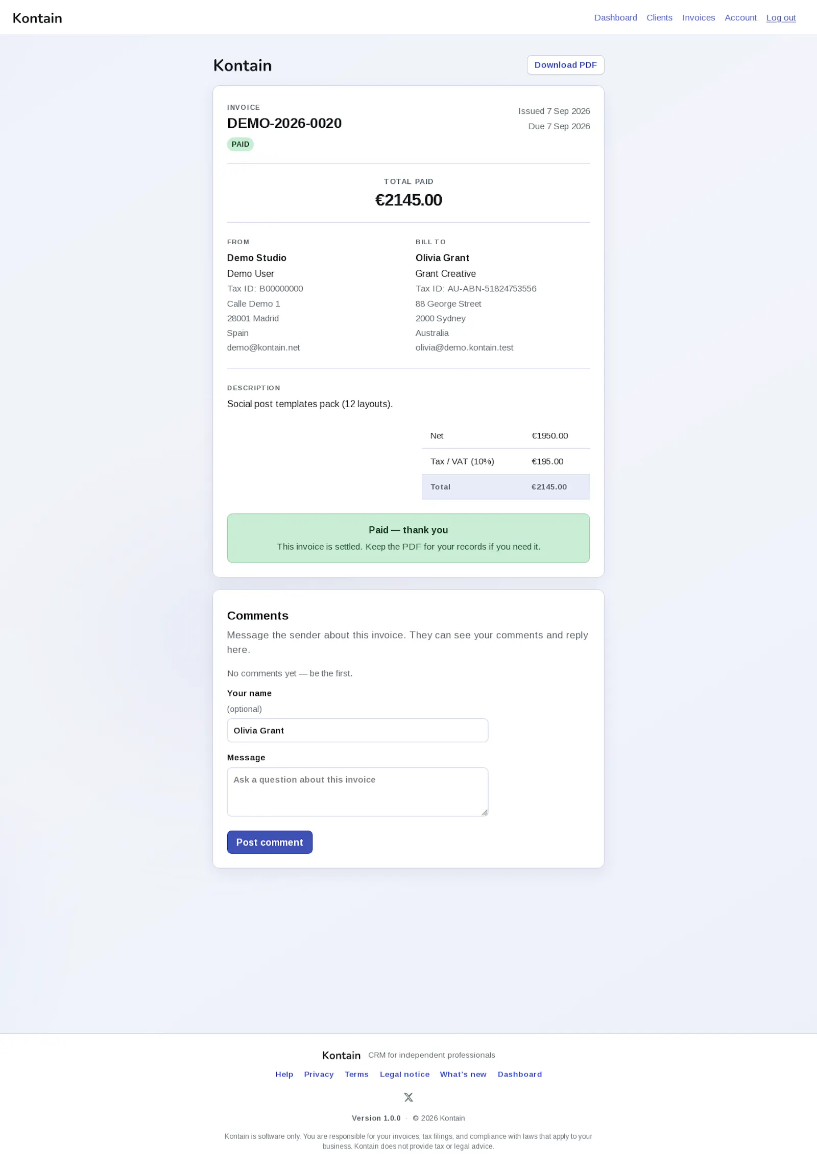 Kontain screenshot 4