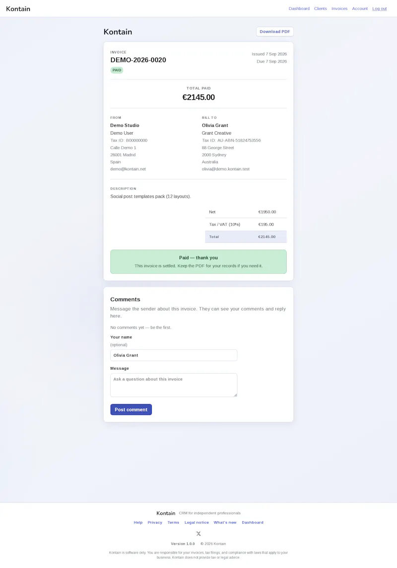 Kontain screenshot 4