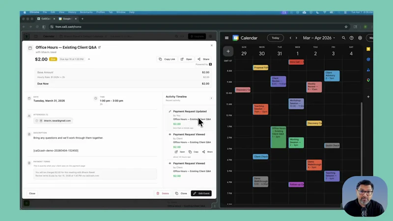 Cal2Cash screenshot 1 (video preview)