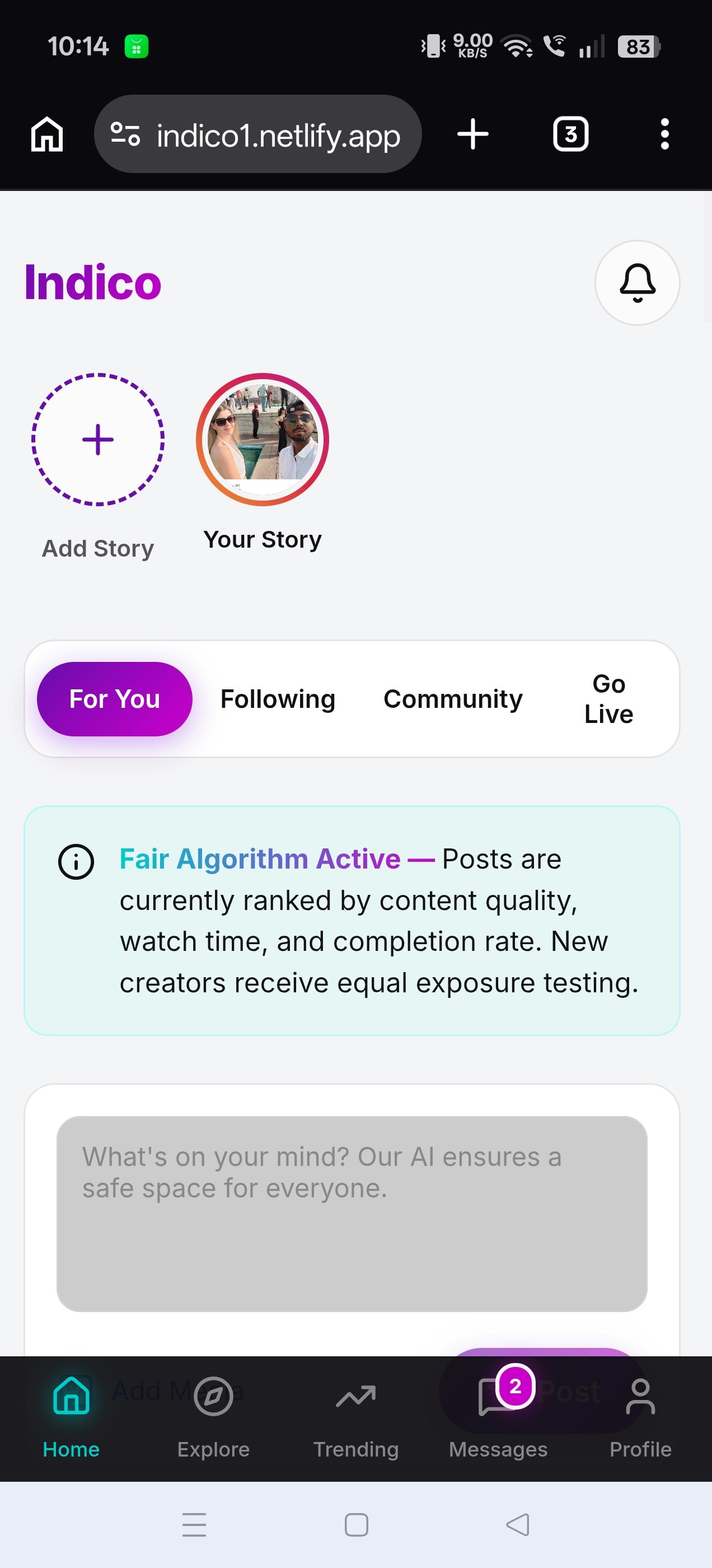 Indico social  gallery image
