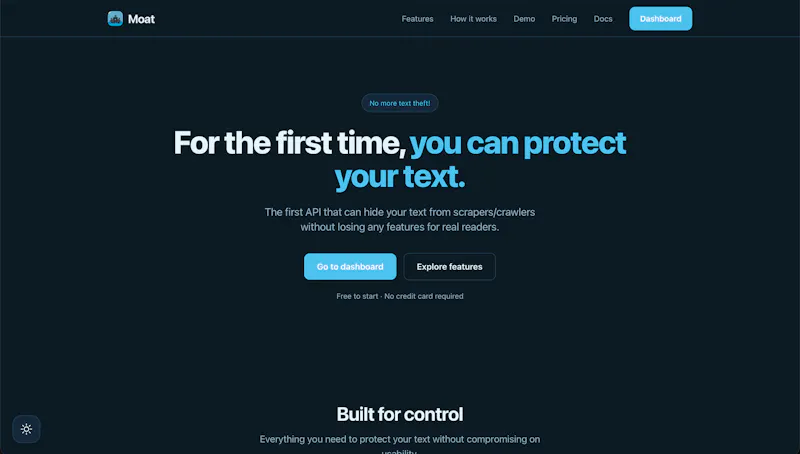 Moat screenshot 2
