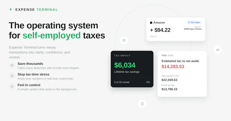 ExpenseTerminal screenshot 1
