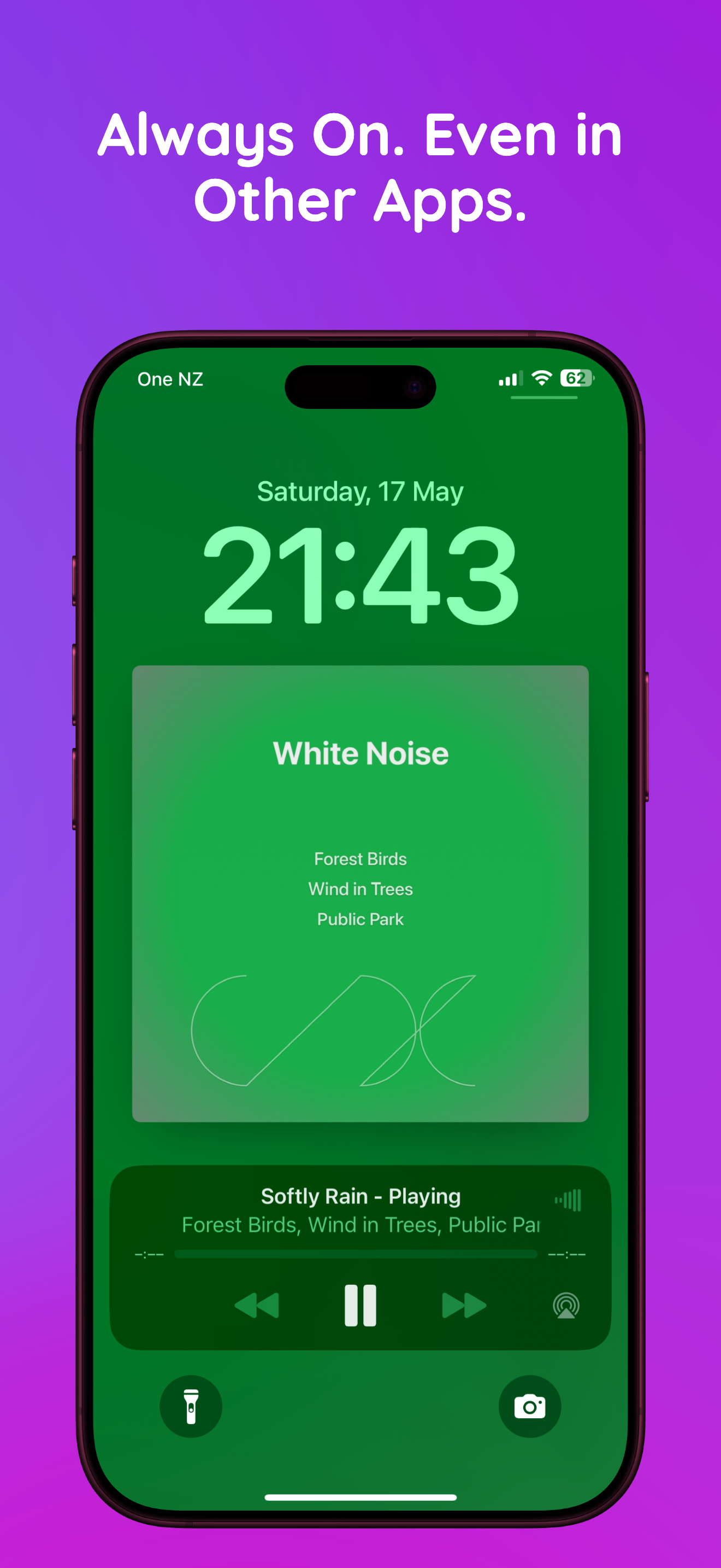 Sormate, sonno e rilassati - Un'app di sonno minimalista suona.Apri e rilassati. media 7