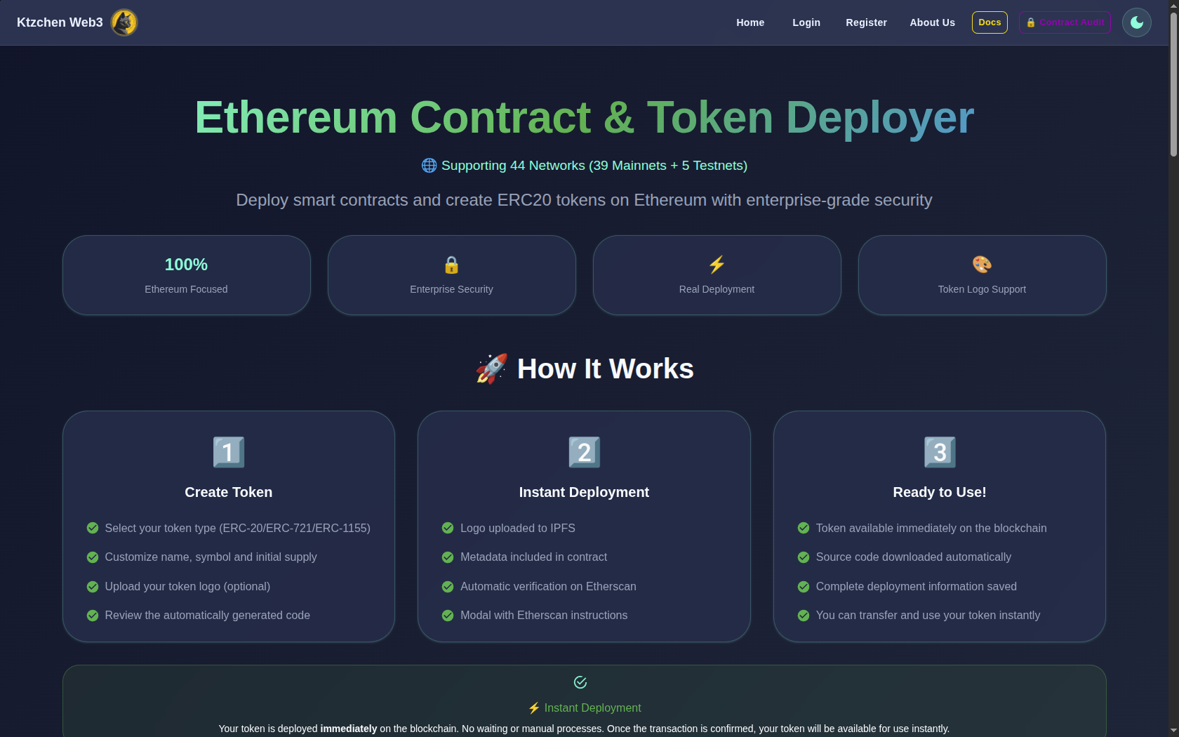 Ktzchen Web3 - Screenshot 2 showing product features and functionality