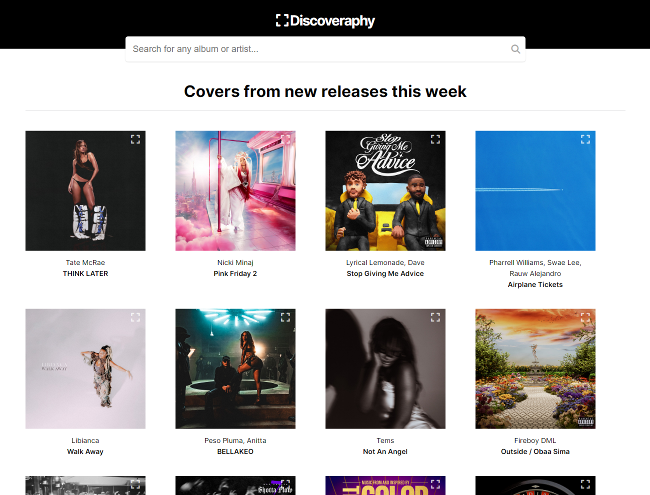 การค้นพบ - ค้นหาปกอัลบั้มสำหรับอัลบั้มใด ๆ จากศิลปินทุกคน media 1