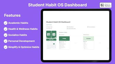 Student Habit OS gallery image