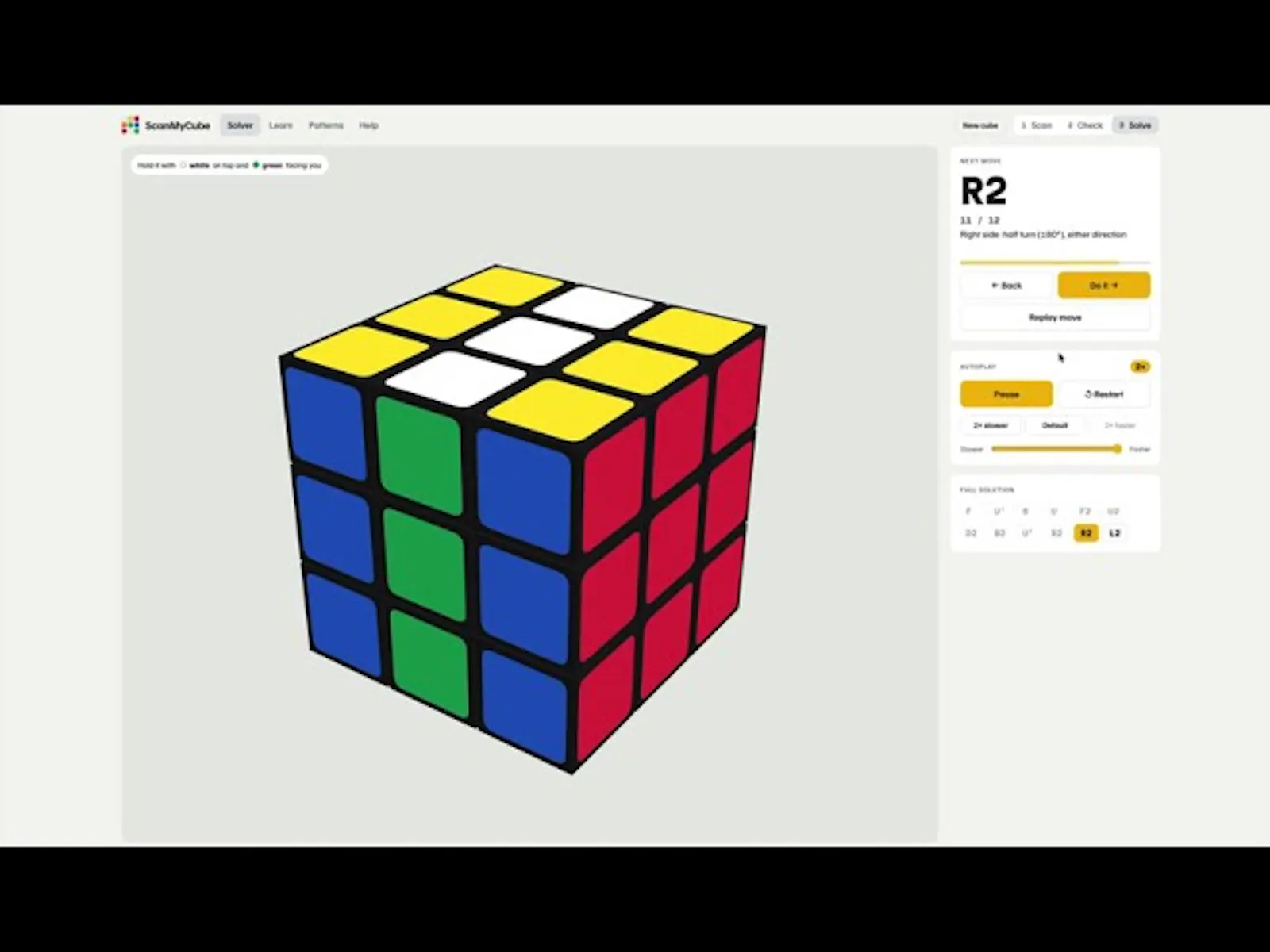 ScanMyCube screenshot 1 (video preview)