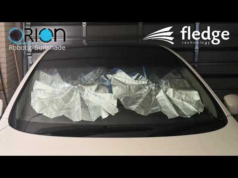 ORION Robotic Car Windshield Sunshade media 1