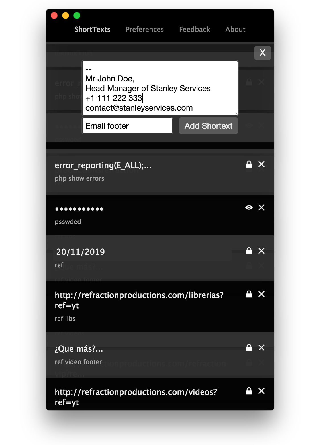 Shortexts gallery image