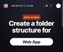 Folder Structure Generator gallery image