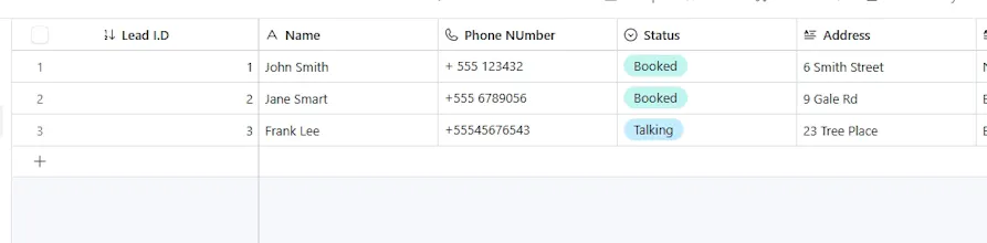 AI Plumbing Booking Bot → “Sarah” gallery image
