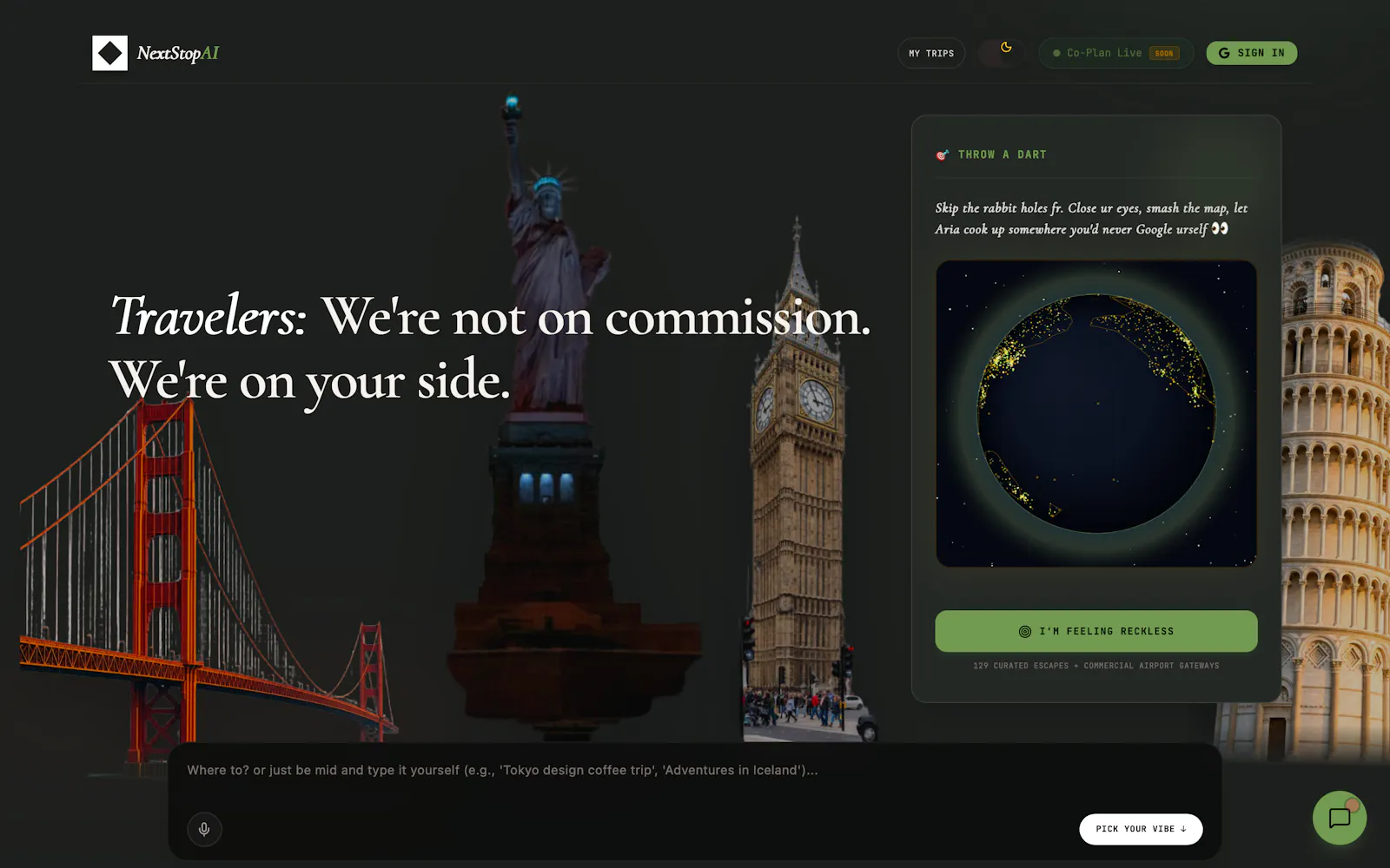 NextStopAI screenshot 1