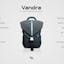 Vanda - tech-safe expandable backpack/slingpack.