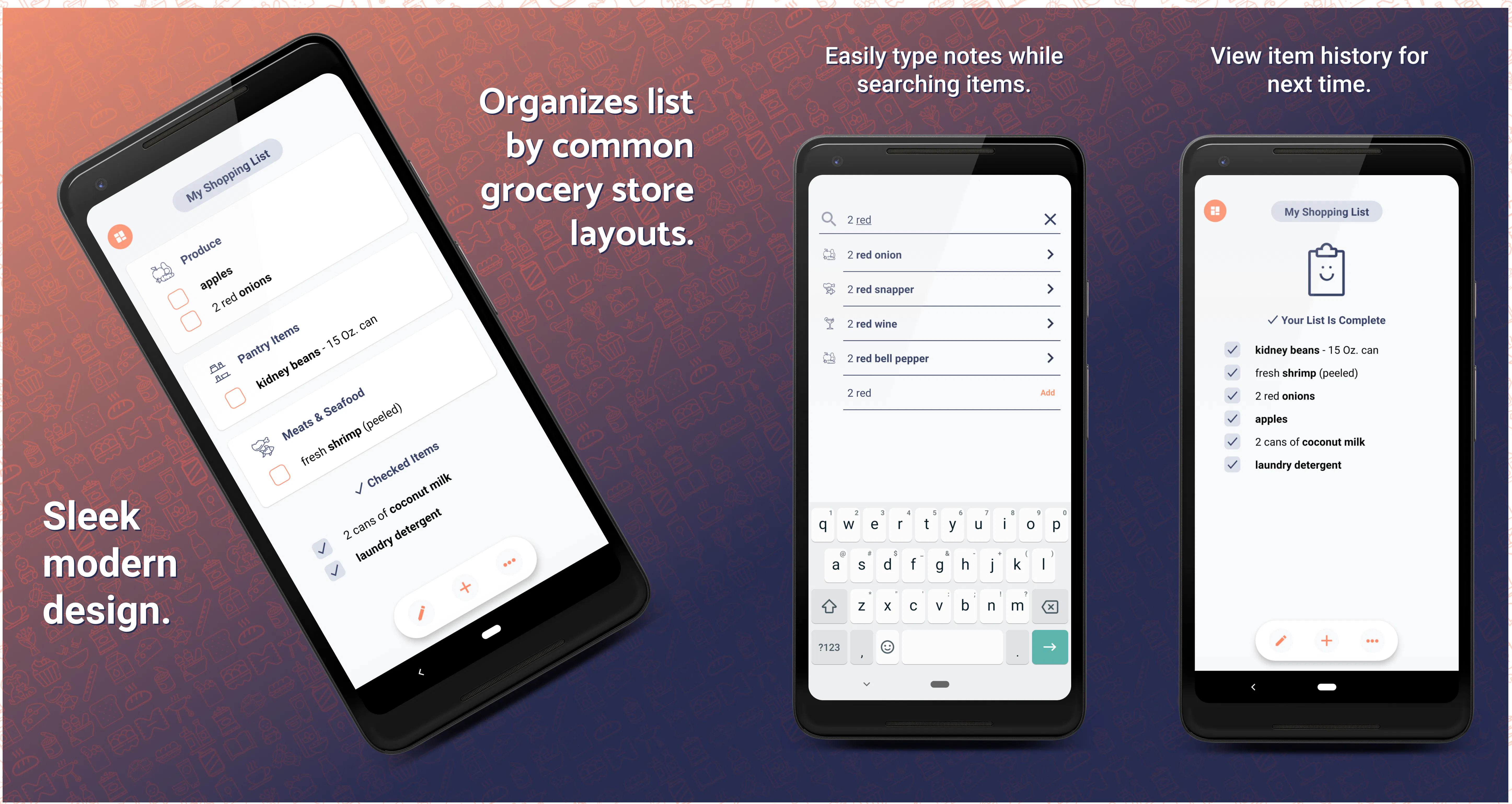 SimpListic - Grocery List gallery image