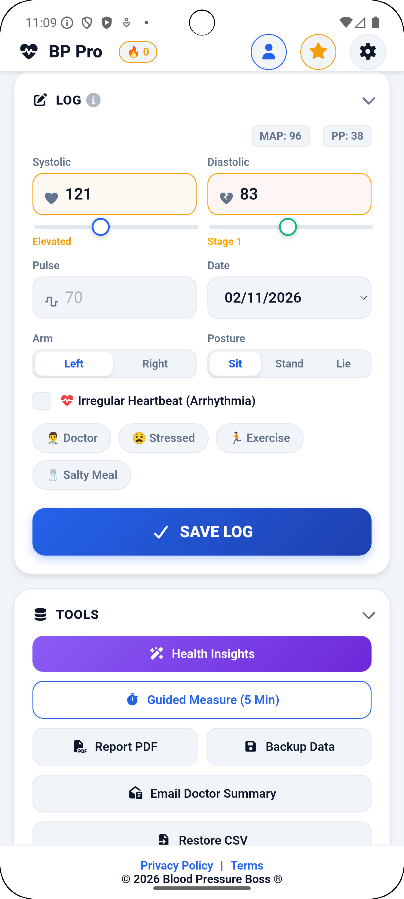 Blood Pressure Tracker Pro gallery image