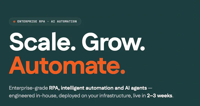 Robotan: AI Automation & Custom RPA screenshot 1