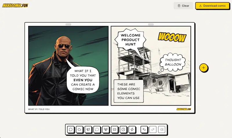 makecomic.fun screenshot 1